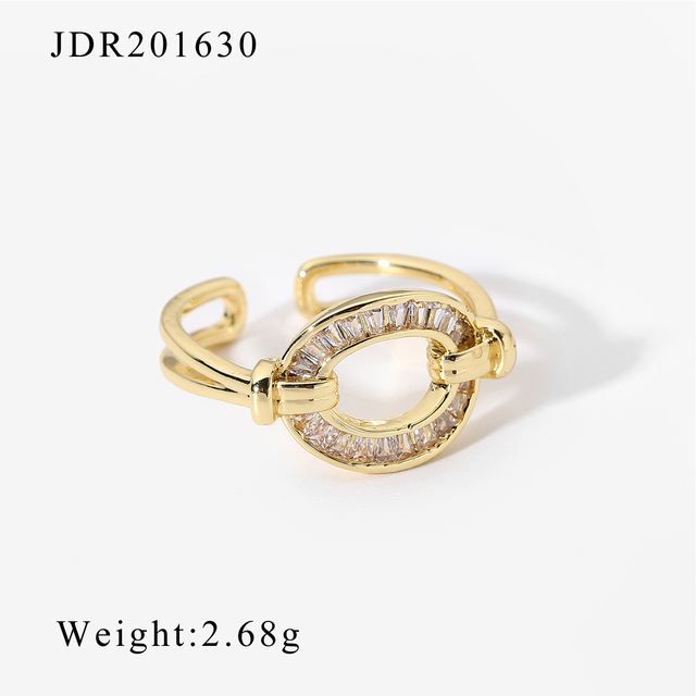 Gold Stone Ring