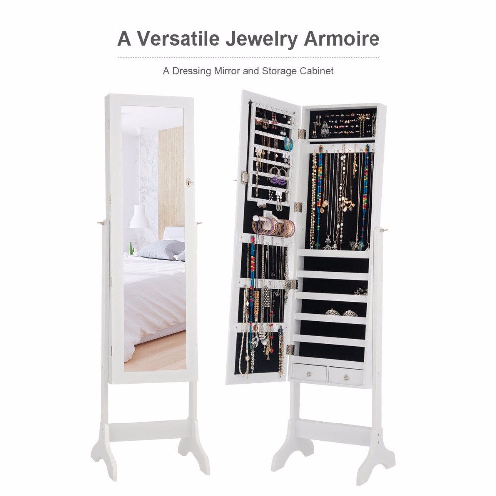 Mirrored Jewellery Cabinet