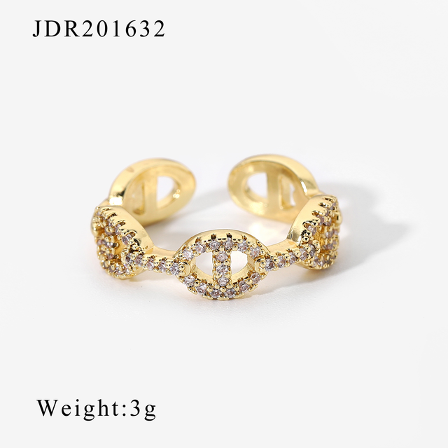 Gold Stone Ring