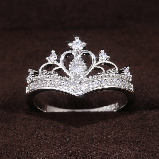 THE DIANA CROWN RING
